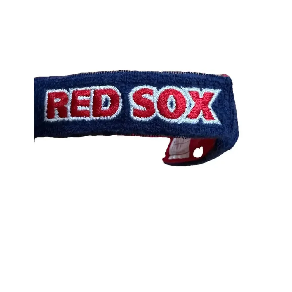 VINTAGE BOSTON RED SOX Quality Headgear Sun Visor - Picture 6 of 7